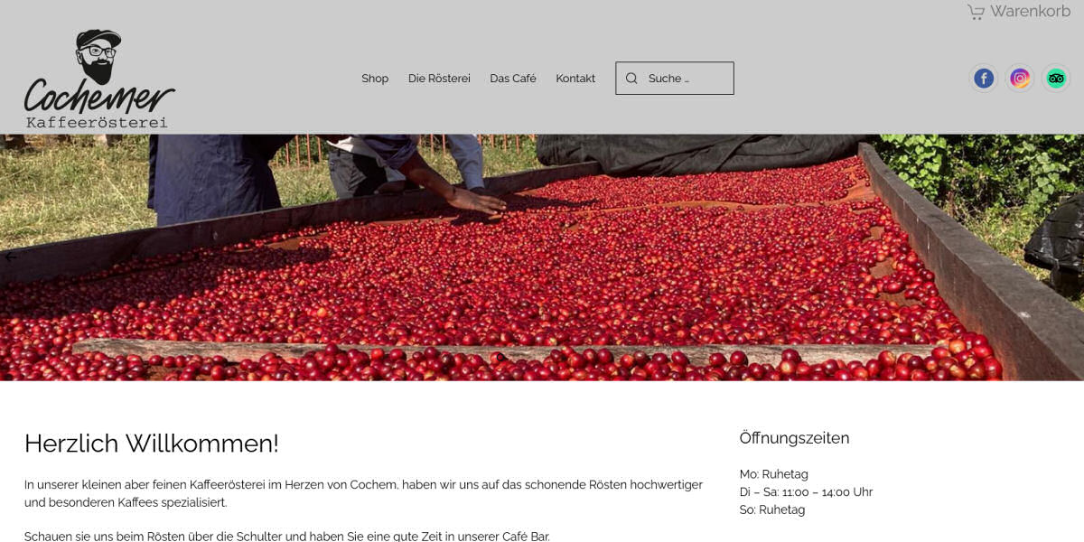 https://www.kaffeerösterei-cochem.de/
