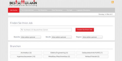 Bestsetter AKIN Personalvermittlung