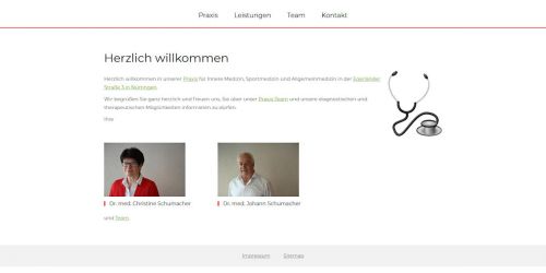 Gemeinschaftspraxis Dres. Christine und Johann Schumacher