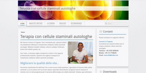 Terapia con cellule staminali autologhe
